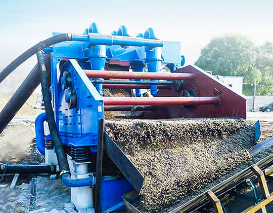 紅星細沙回收機與脫水篩助力礦山固廢資源化，實現(xiàn)環(huán)保與效益雙贏