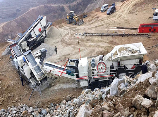 紅星機(jī)器移動(dòng)式破碎站，致力于全球砂石骨料投資者